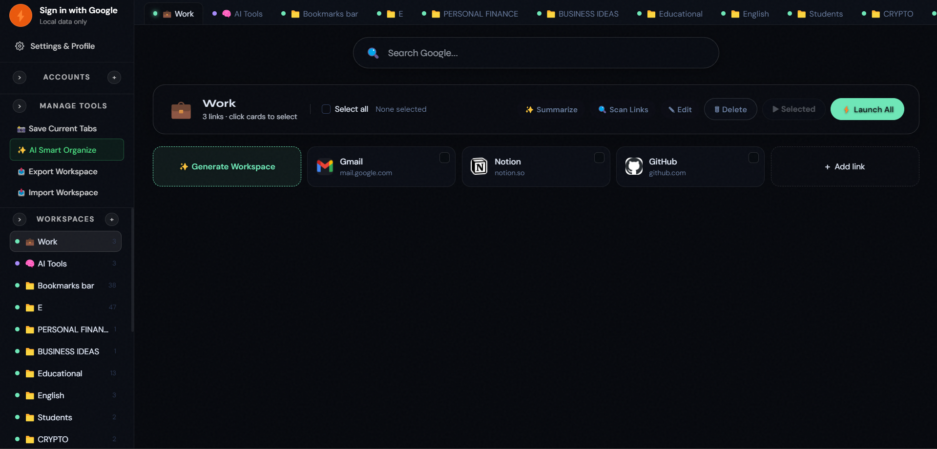 Your Ultimate Dashboard